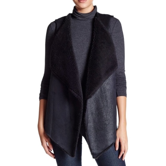 VELVET‎ Graham & Spencer Vivkah Faux Shearling Vest - Picture 1 of 8